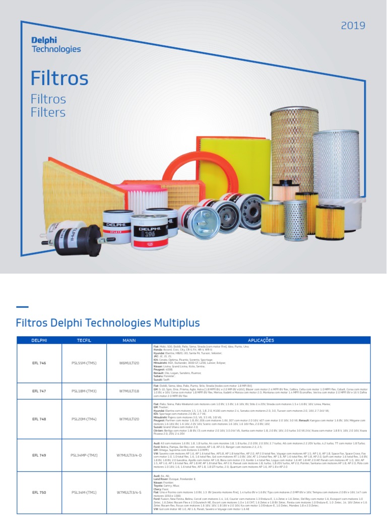 Filtro Lubrificante Vw/fd Cummins 5.9l Turbo Filtros