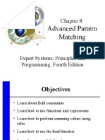 Advanced Pattern Matching: Expert Systems: Principles and Programming, Fourth Edition