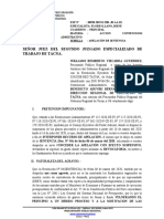APELACION DE SENTENCIA DRET EXP. 938-2019 SOBRE CUMPLIMIENTO DE ACTO ADMINISTRATIVO