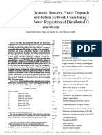 Two - Stage Dynamic Reactive Power Dispatch Strategy in Distribution Network Considering T He Reactive Power Regulation of Distributed G Enerations