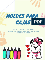 Moldes para Caja Estilo Timoteo PDF