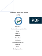 Planificación tarea 5 y 6