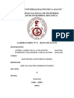 HOJA DE DATOS (Laboratorio 2)