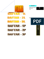 Daftar Tun Kudu 2020