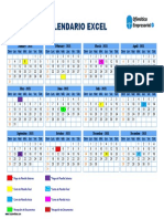 Calendario Excel