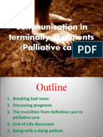 Communication in Terminally Ill Patients