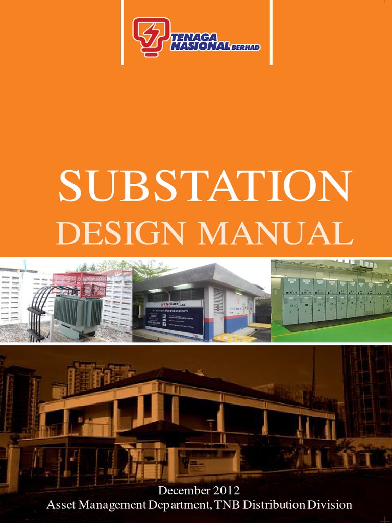 Substation Design Manual PDF PDF Electrical Substation Electric Power Distribution