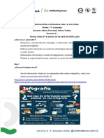 Lenguaje. La Victoria. Con Conectividad - Del 27 Al 30 de Abril de 2020 PDF