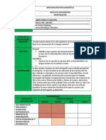 Rejilla Del Proyecto de Investigación