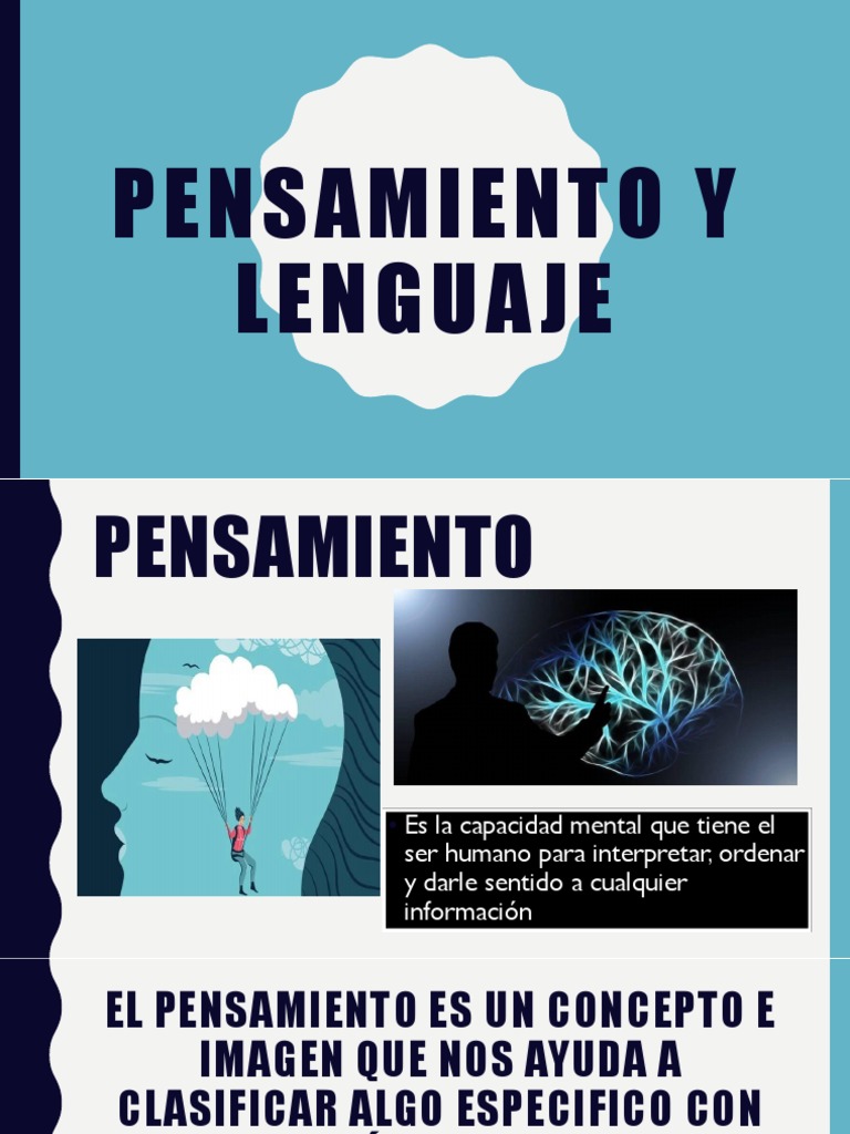 Pensamiento y Lenguaje PDF | PDF | Concepto | Razón