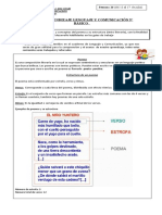 Guía de Aprendizaje Lenguaje 5° Básico Semana 16