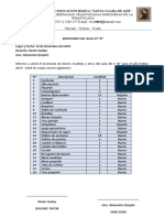 Inventario Aula 6 B