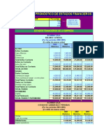 Pronostico de Estados Financieros y Flujo de Caja