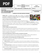 CATEDRA DE PAZ CICLO 4