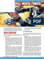 Power Profile - Mental Powers PDF