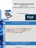 Menggambar Konstruksi Pondasi Bangunan 1 Lantai.pptx