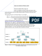 Average Case Analysis of Binary Search PDF