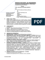 MI515 Análisis de Sistemas Mineros 1 PDF