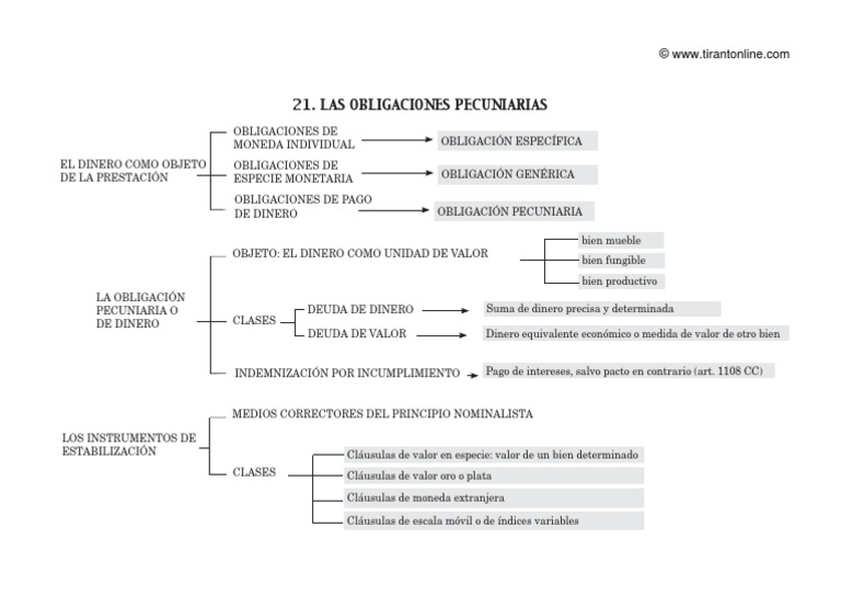 21 Las Obligaciones Pecuniarias PDF