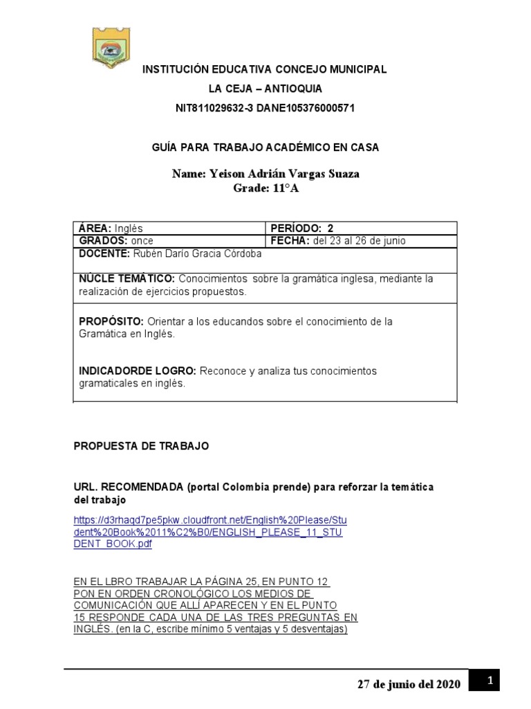 Como Se Dice En Ingles Once English Workshop #9 | PDF | Telephone | Smartphone