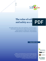 The Value of Safety and Safety As A Value: SAF RA Technical Report Number 2016-01