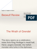 Presentation - English 12 - Beowulf Review - 20190204