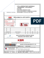 0101-FQ-500-4 (ITP For Refractory Materials Indeginous Site Supply)