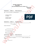 mth101 Mid Term 4 PDF