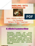 Kaunseling_Satu Pengenalan