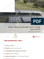 Dasar Pembangkit Listrik Tenaga Surya Basic For PV Mini-Grid