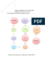 Mapa Conceptual Con Los Diferentes Niveles de Organización de Los Seres Vivos