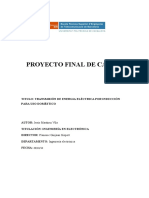 TRANSMISIÓN DE ENERGIA ELÉCTRICA POR INDUCCIÓN PARA USO DOMÉSTICO