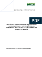 MRV GESTÃO DE SEGURANÇA E SAÚDE DO TRABALHO - PDF Download grátis