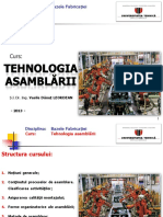 Tehnologia Asamblarii PDF