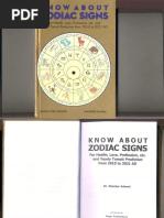 Knows About Zodiac Signs PDF | PDF