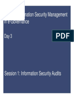 Course: Information Security Management in E-Governance