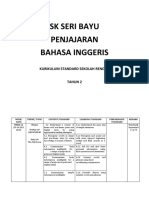 Jajaran Bahasa Inggeris Tahun 2 (Latest)