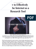 How to Effectively Use the Internet as a Research Tool.docx