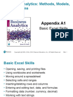 Business Analytics: Methods, Models, and Decisions: Appendix A1