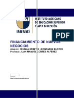 FINANCIAMIENTO DE NUEVOS NEGOCIOS Tarea Julio 04