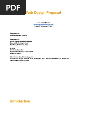 website-proposal