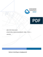 Steel design report for Erbil rehab center