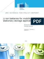 Li-Ion Batteries For Mobility and Stationary Storage Applications - JRC