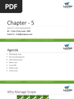 PMP Chapter 5 Scope Management PDF