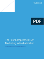 The Four Competencies of Marketing Individualization: Cory Munchbach, Director of Product Marketing, Blueconic Inc