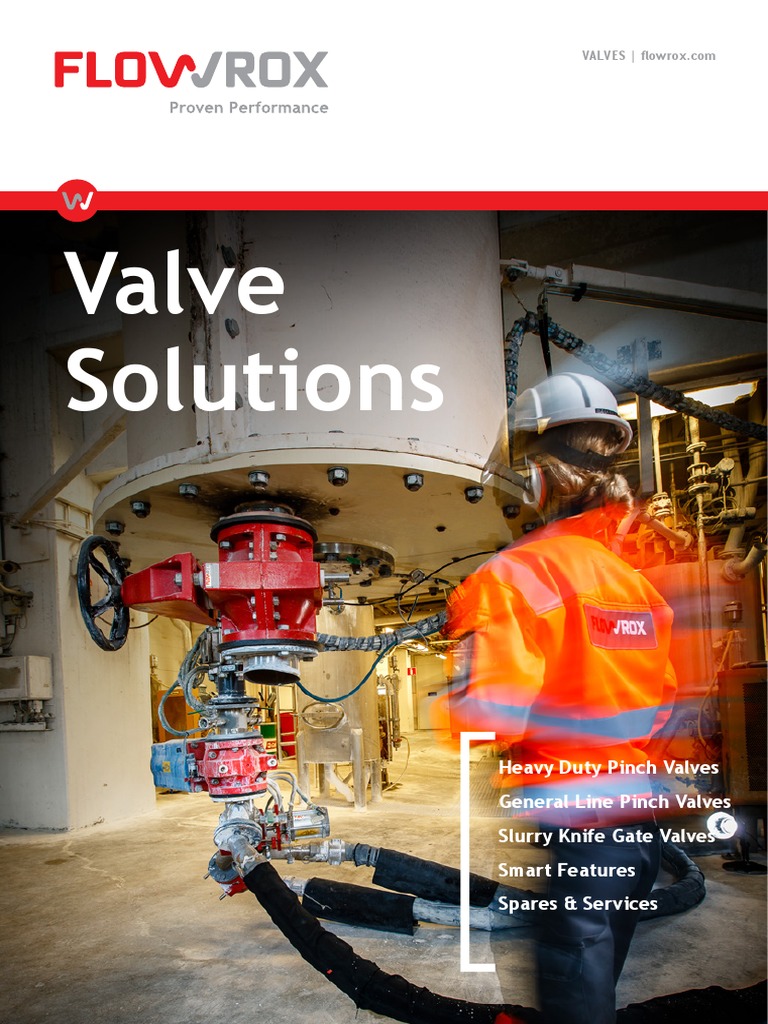Flowrox Valves Catalogue Web | PDF | Valve | Mining