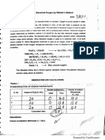 Estimation of Dissolved by Winkler's Method