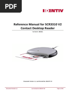 Reference Manual For SCR3310 V2 Contact Desktop Reader