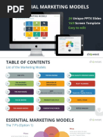 Essential Marketing Models: 24 16:9 Easy To Edit