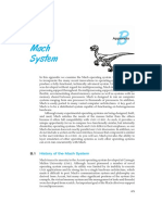 The Mach System: Appendix